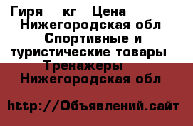Гиря 32 кг › Цена ­ 1 100 - Нижегородская обл. Спортивные и туристические товары » Тренажеры   . Нижегородская обл.